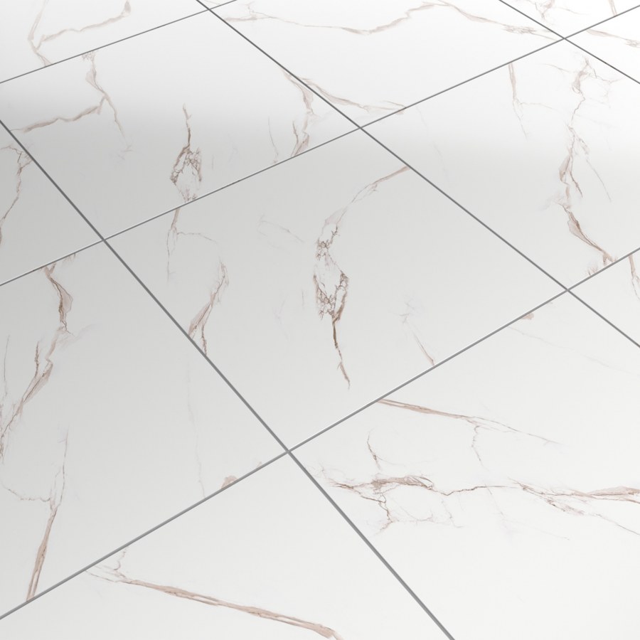 Grasaro Classic Marble белый 400х400х8