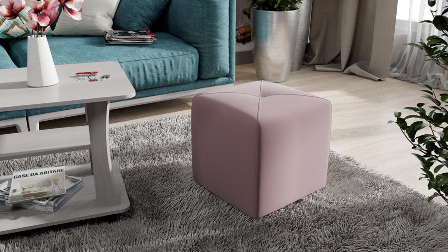 ТРИЯ пуф лиловый