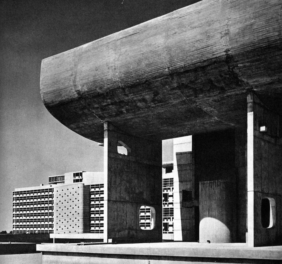 Ле Корбюзье архитектура брутализм