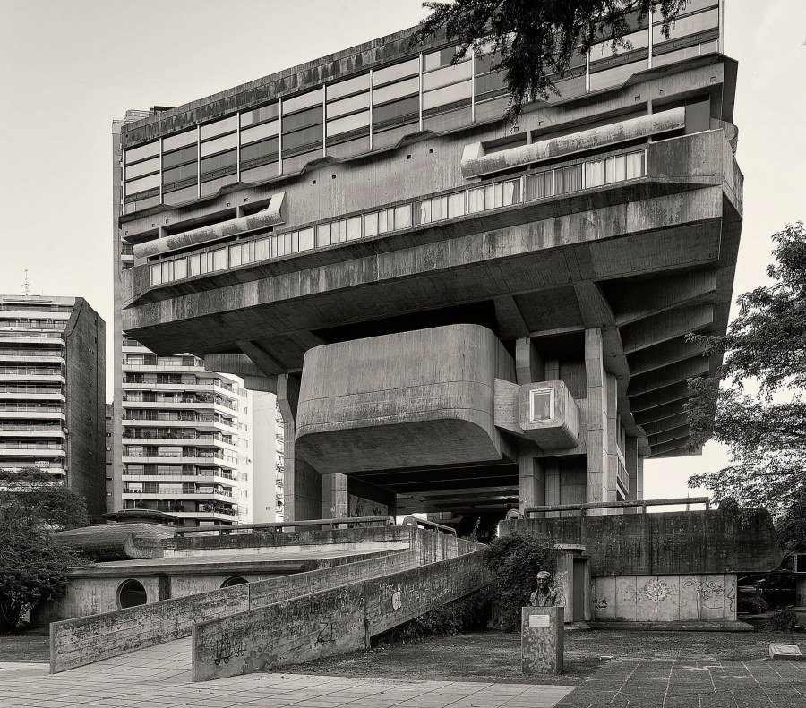 Архитектура Ле Корбюзье Париж брутализм