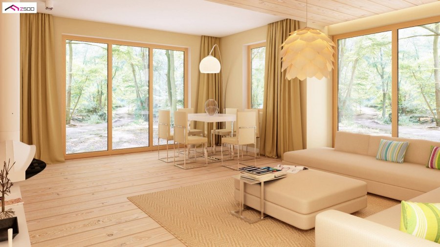 Одноэтажные дома интерьер внутри