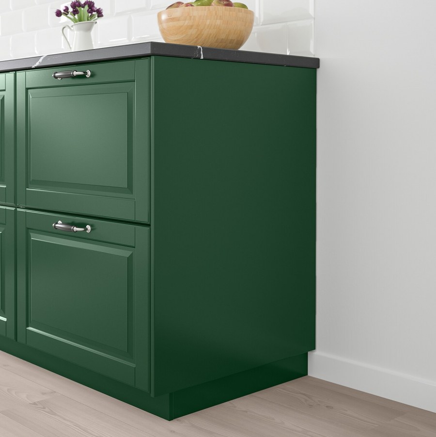 Ikea кухня Будбин зелёная