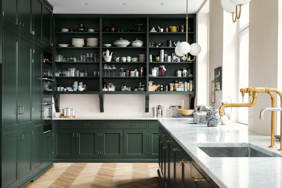 Кухня икеа Будбин серая