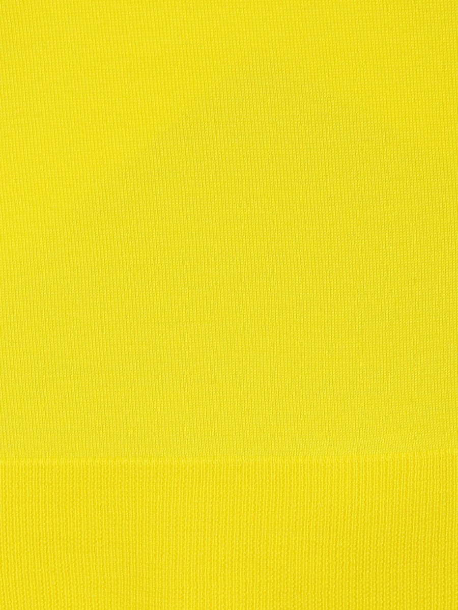 Желтый однотонный