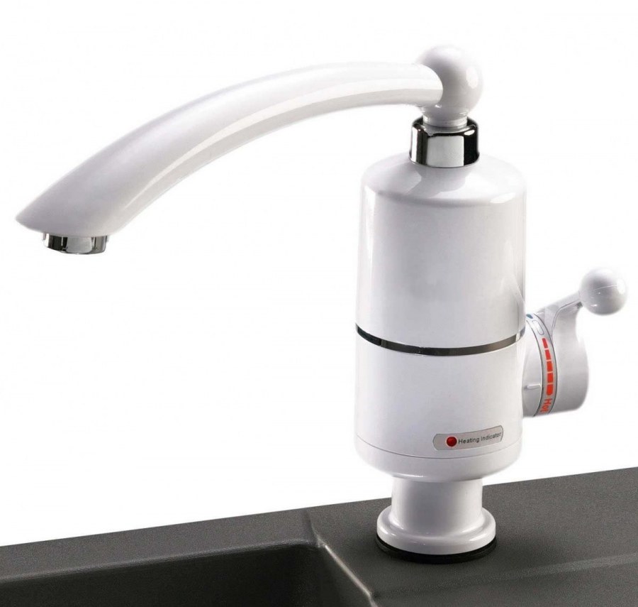 Кран водонагреватель проточный Delimano