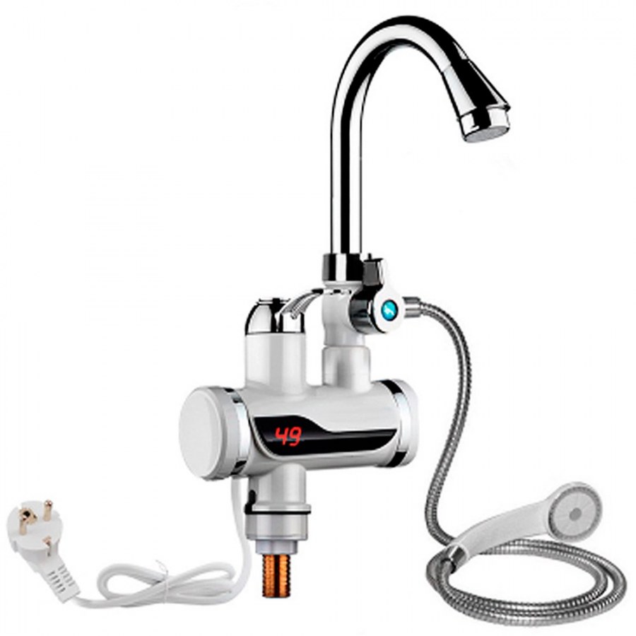 Проточный водонагреватель с душем instant Electric heating Water Faucet & Shower
