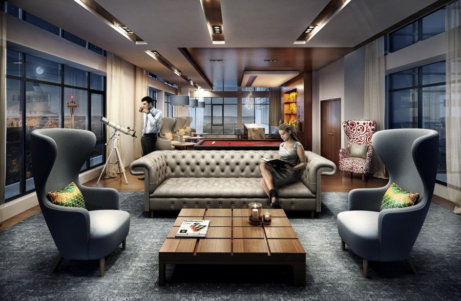 Визуализация интерьера