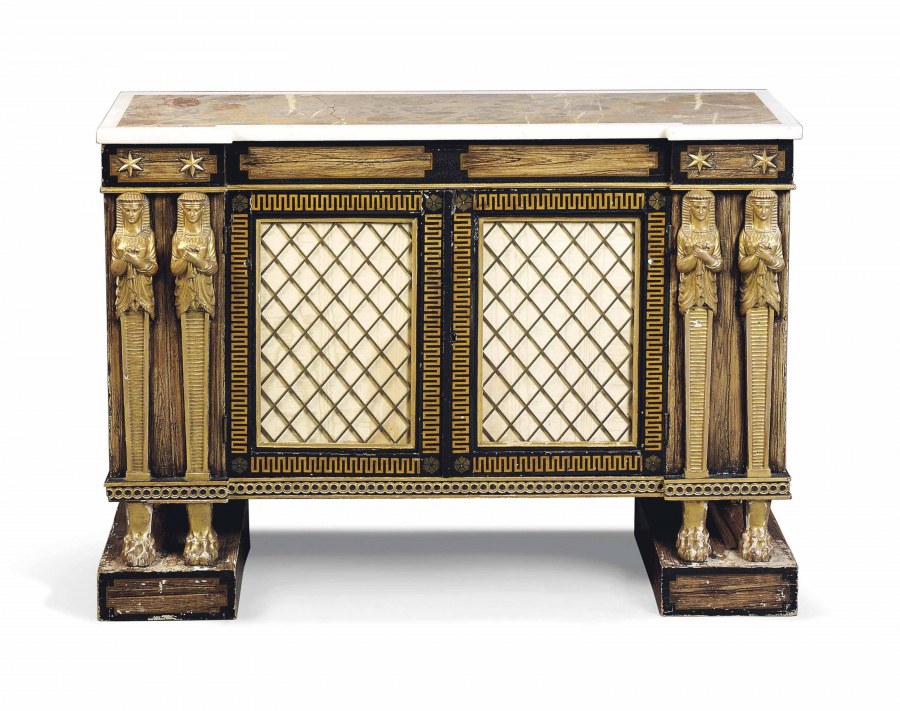 Геридон (стол-тумба). Жакоб-Демальтер