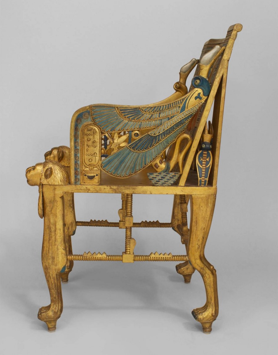 Золотой трон Тутанхамона