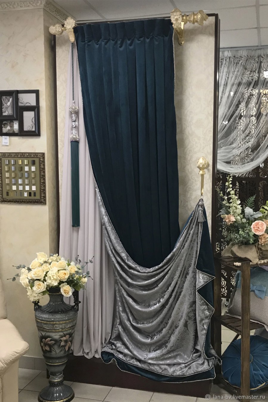 Шторы тауп блэкаут