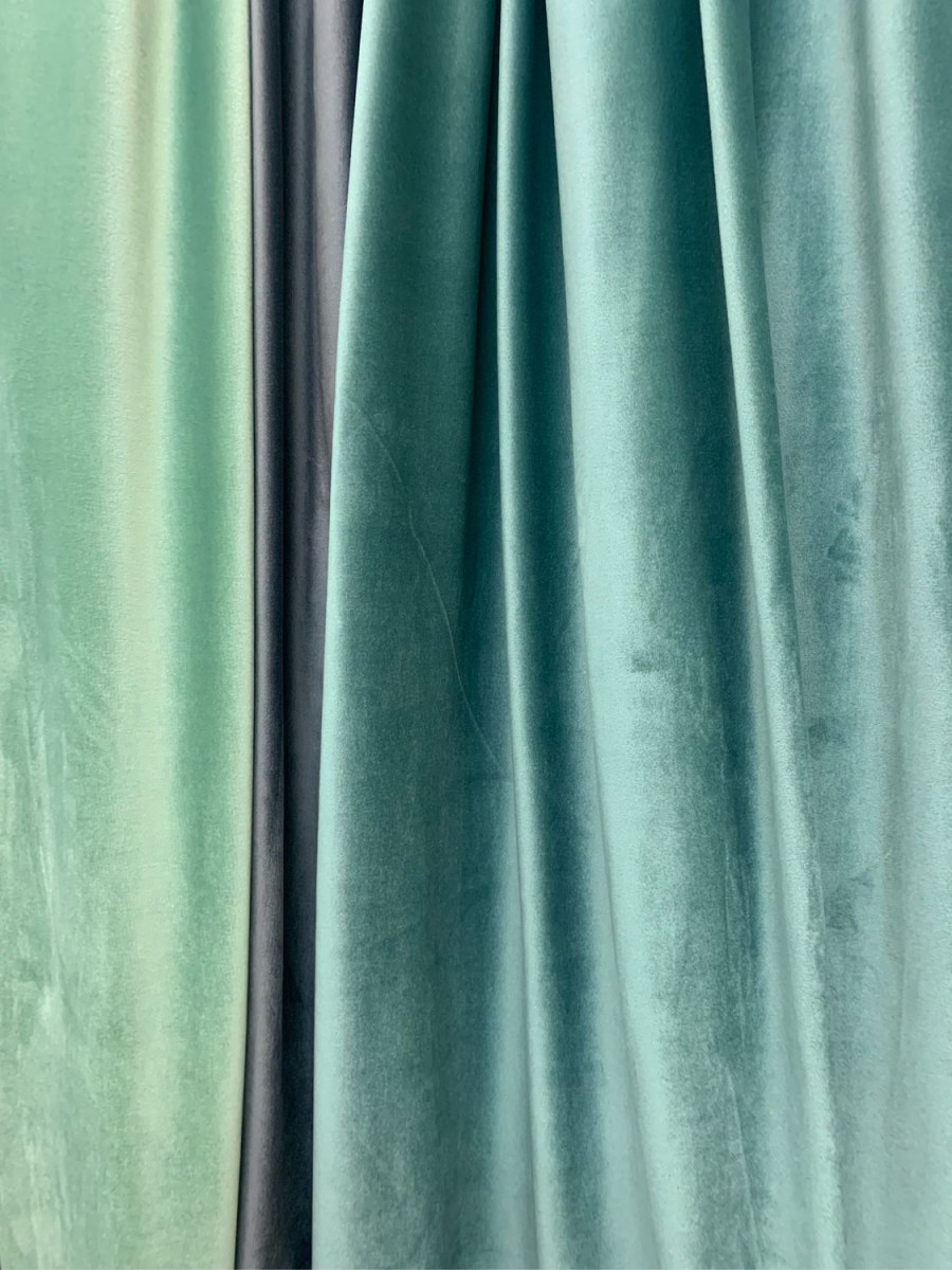 Бархатные шторы в интерьере