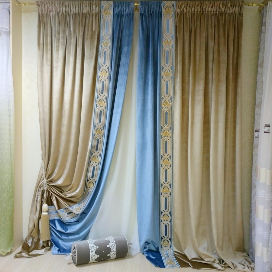 Шторы из бархата