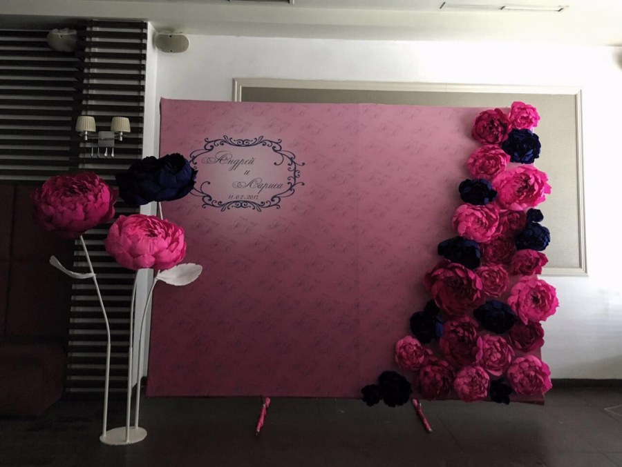 Стена для фотосессии