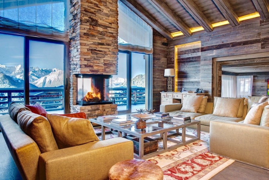 Шале в Швейцарии панорамные окна