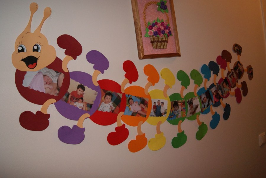 Поделка в детский сад на стену