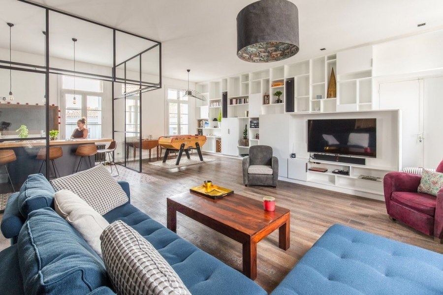 Интерьер свободной планировки