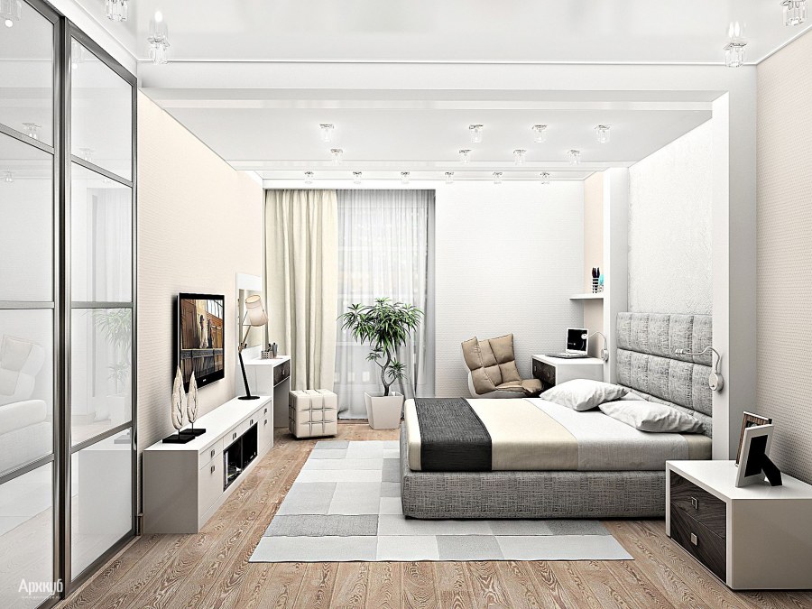 Интерьер свободной планировки