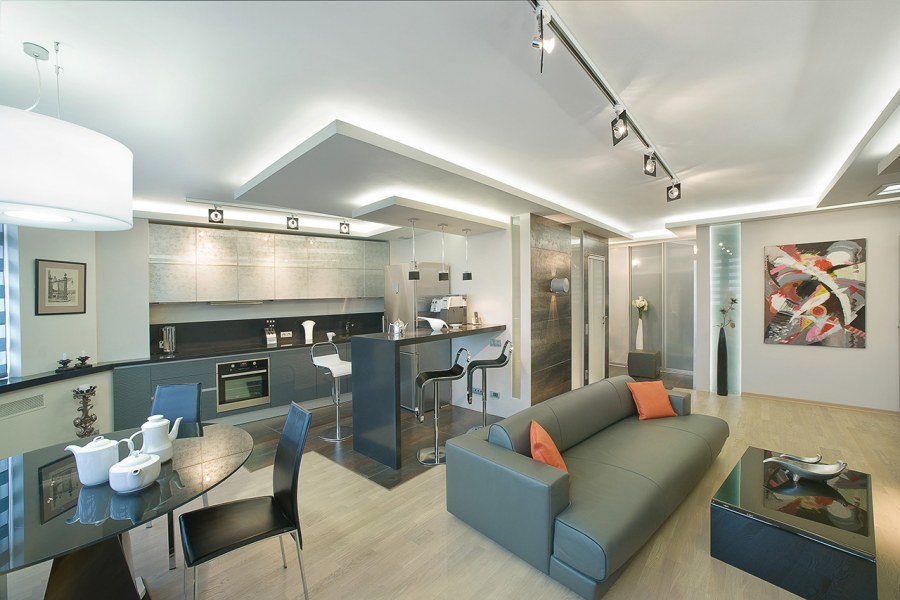 Лучшие дизайны квартир свободной планировки