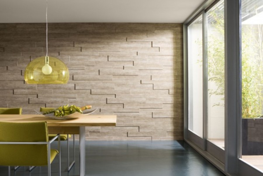 Панель МДФ Interior 3d дуб стоунвуд