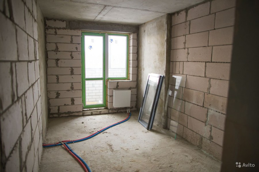 Однушка в черновой отделке