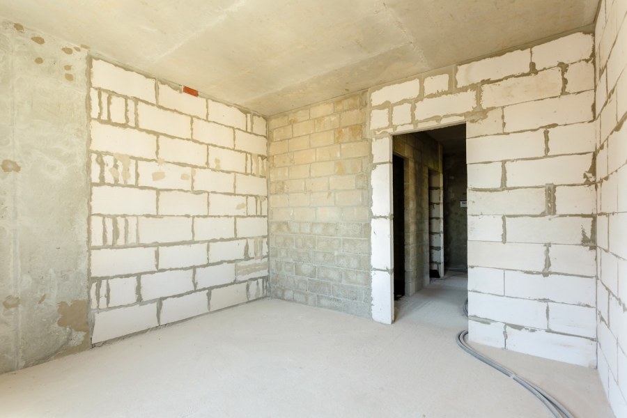 Студия черновая отделка