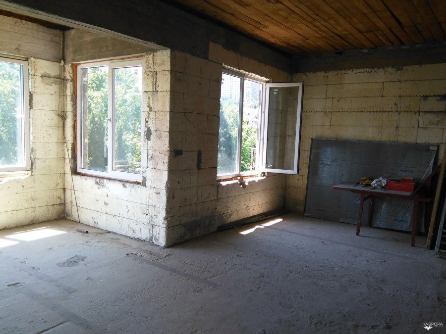 Однушка в черновой отделке
