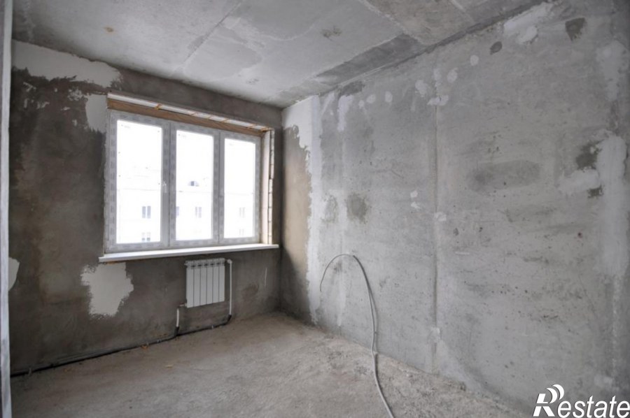 Двухкомнатная квартира с черновой отделкой