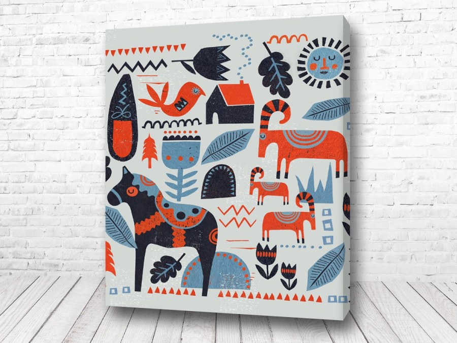 Древнерусский орнамент в полосе