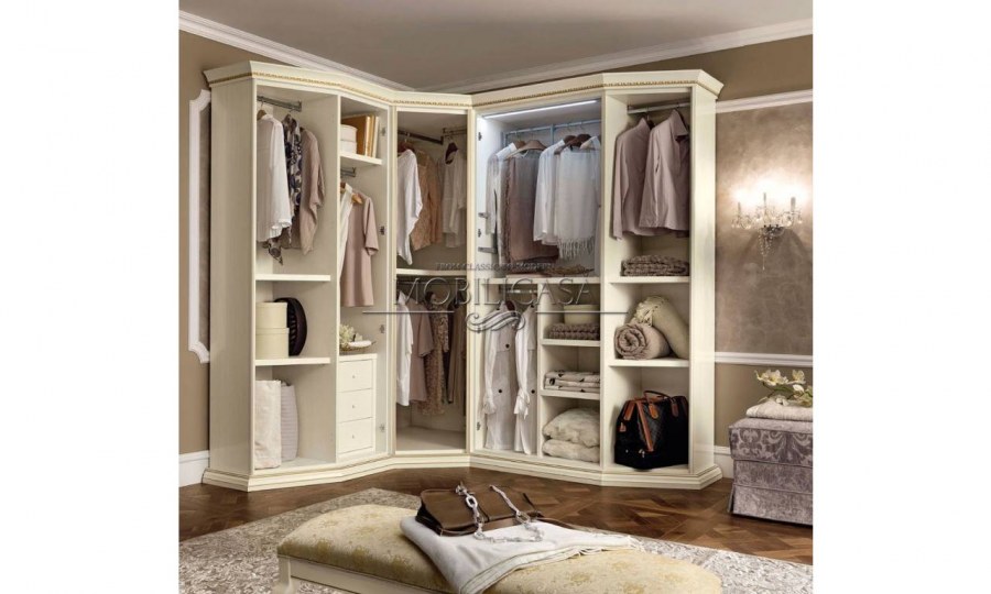 Угловой шкаф гардеробная