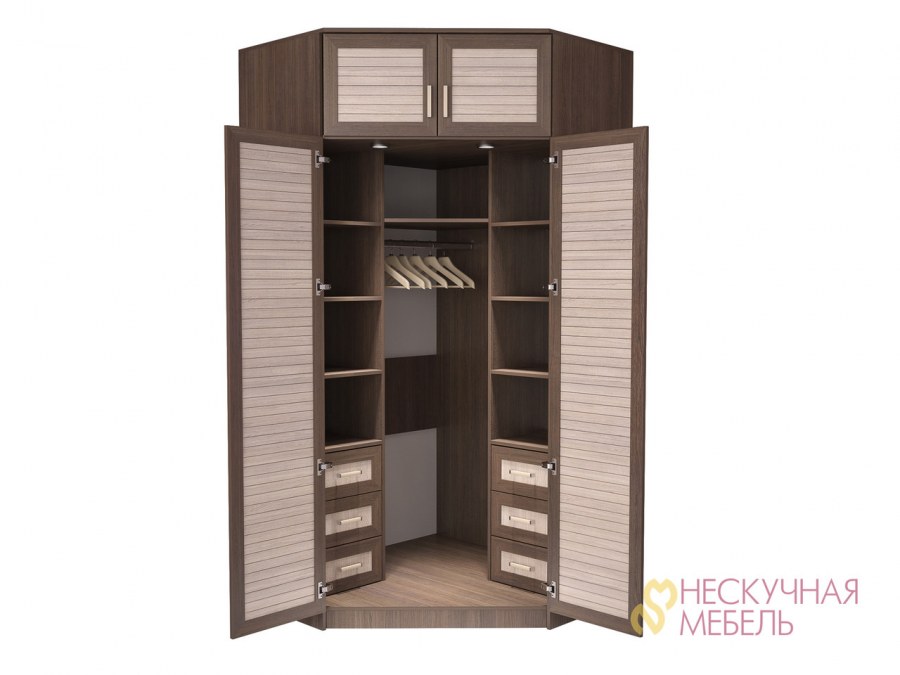 Угловой шкаф Нортон 14