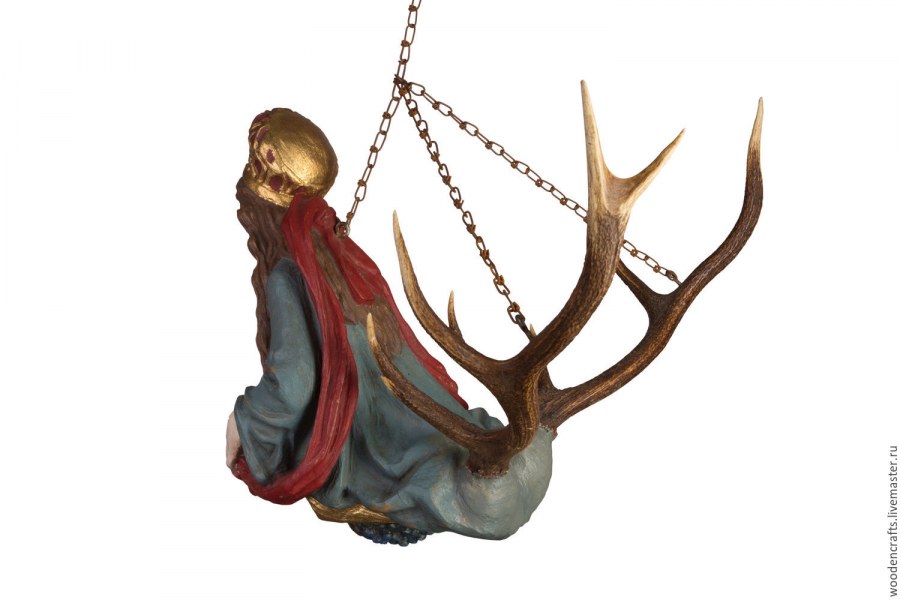Люстра из Рогов оленя