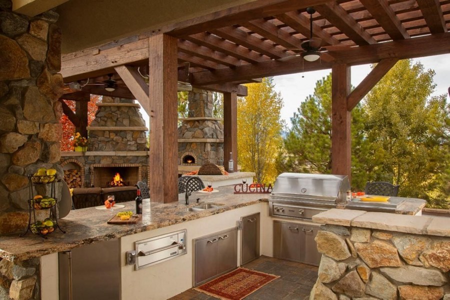 Кухня деревенский стиль под старину