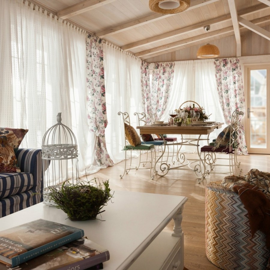 Кухня в стиле Кантри Эклектика Прованс