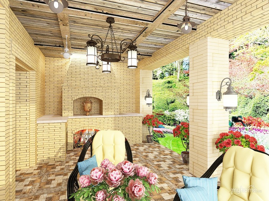 Состаренные кухни в стиле Прованс