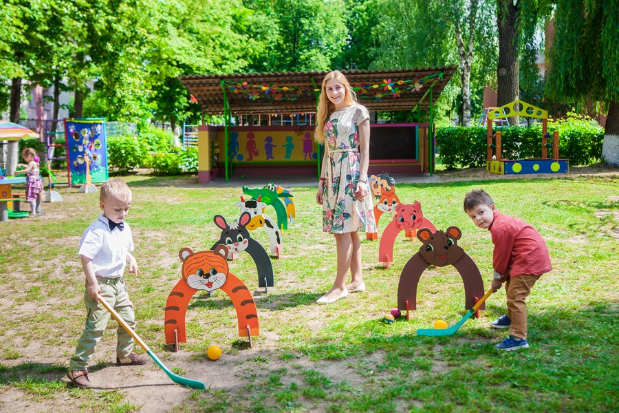 Игрушки для участка детского сада