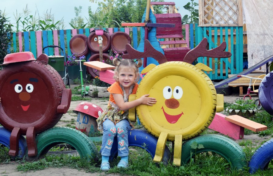 Самодельная детская площадка
