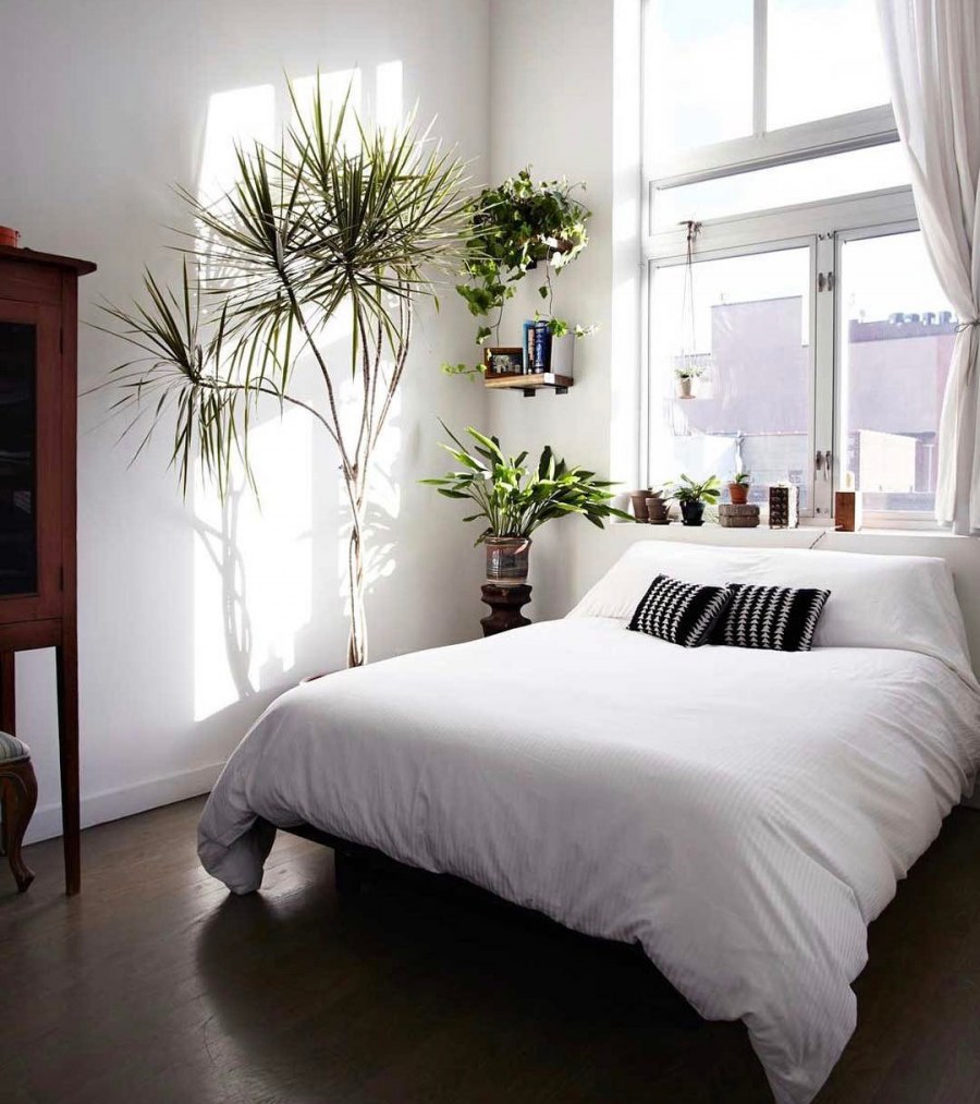 Спальня в растительном стиле