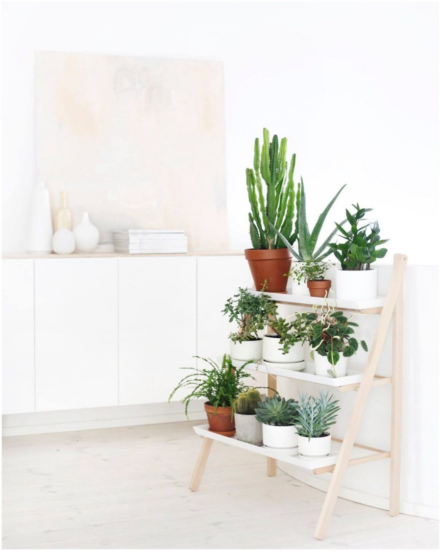 Подоконник в скандинавском стиле