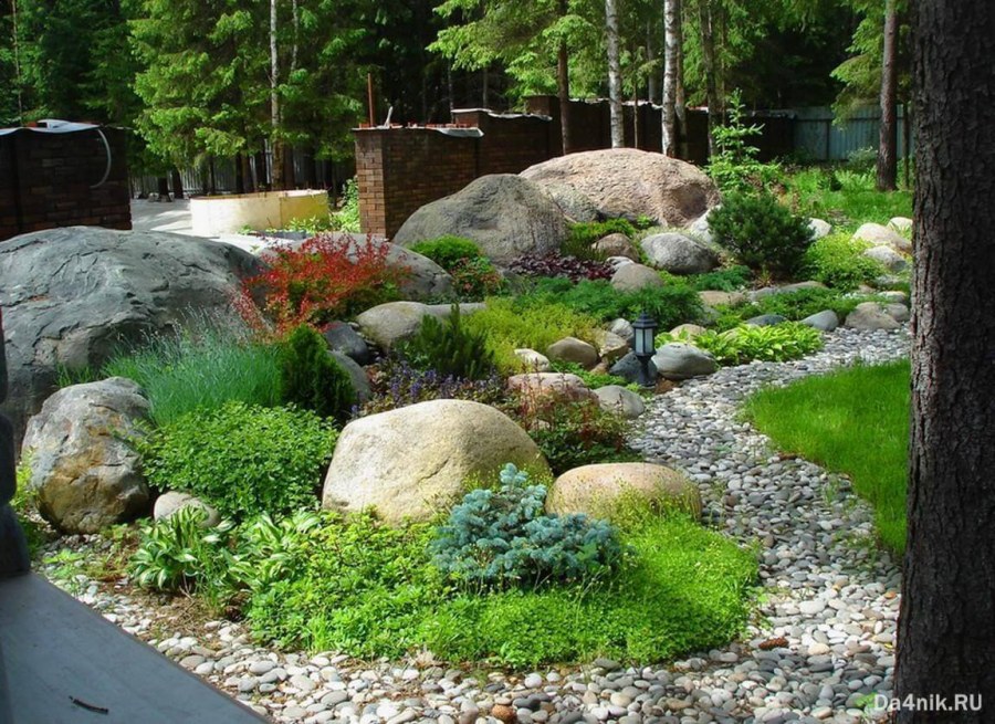 Каменистые сады Альпийская горка