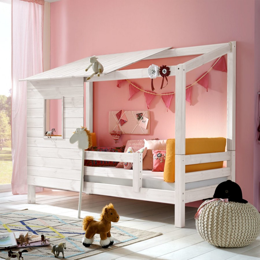 Кровать двухъярусная домик хофф