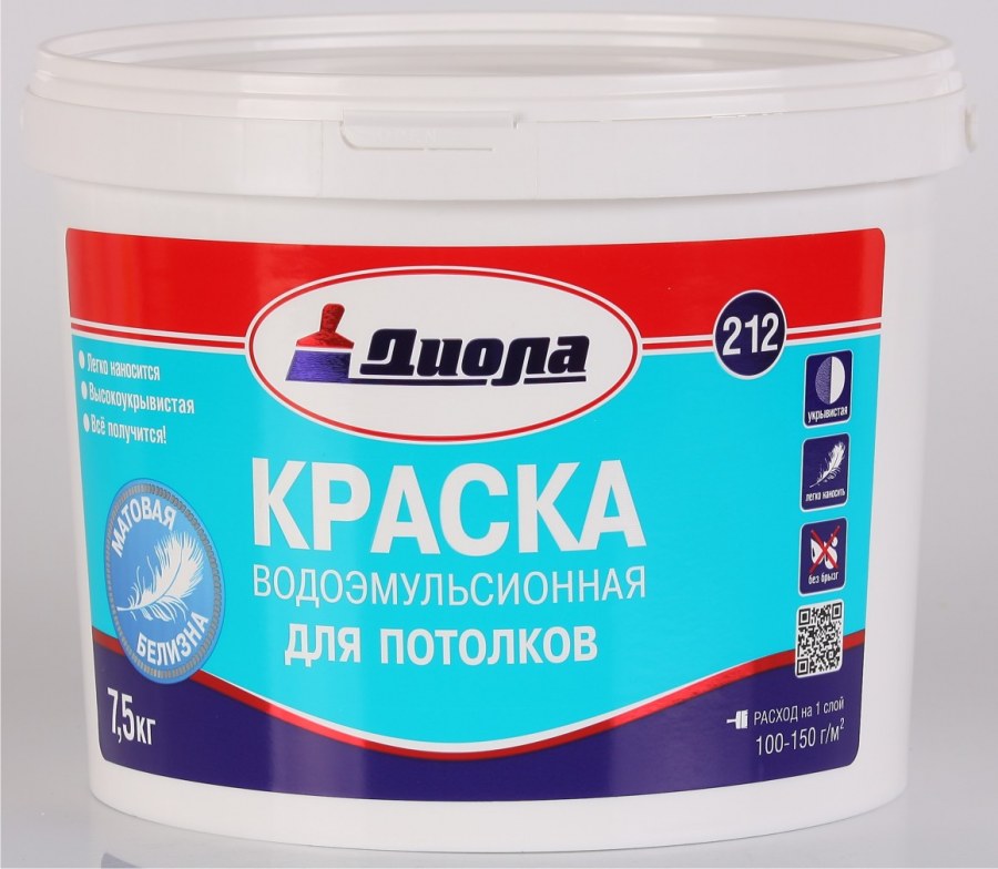 Краска Диола водоэмульсионная