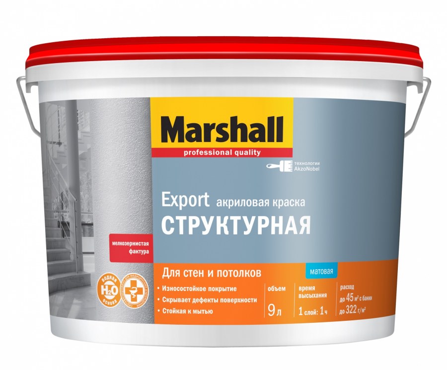 Краска Marshall Export структурная