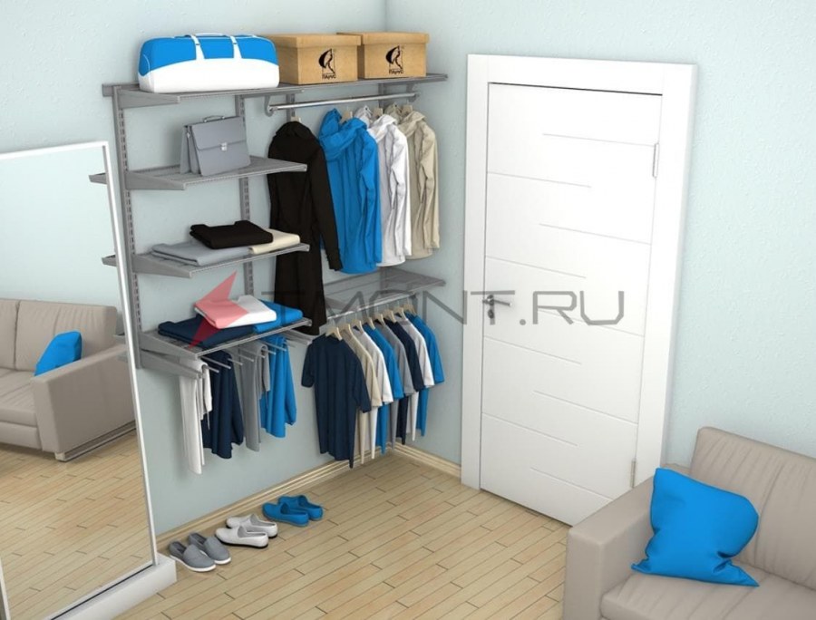 Гардеробная система Ларвидж в Леруа Мерлен