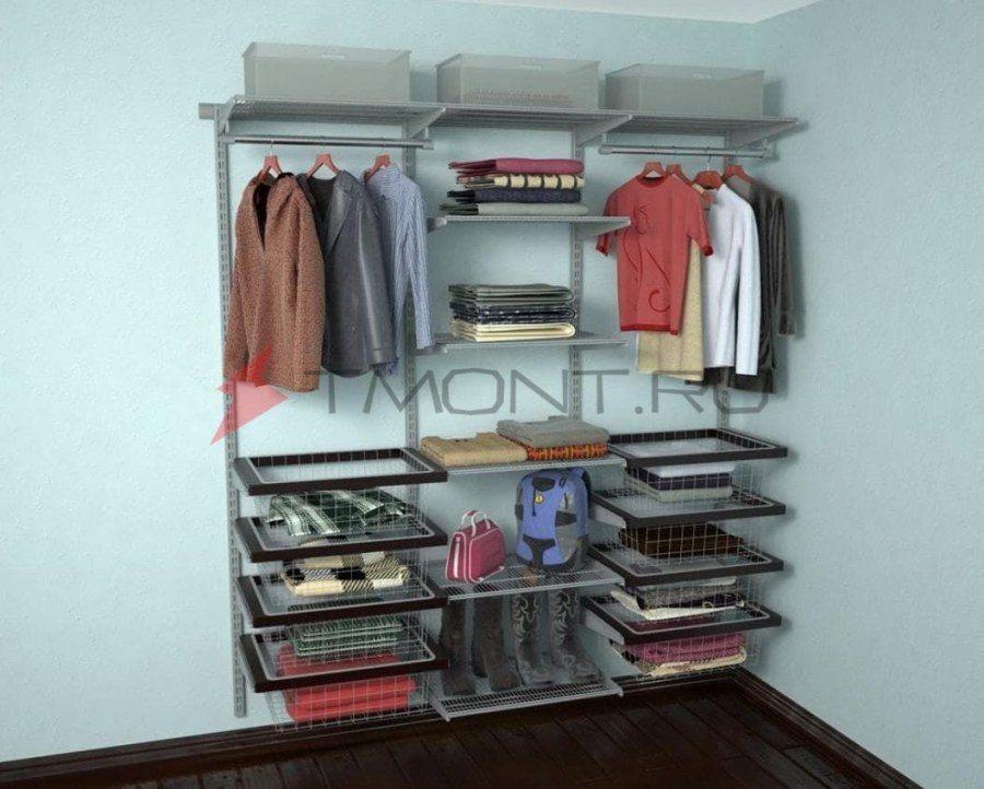 Гардеробные системы икеа ЭЛВАРЛИ