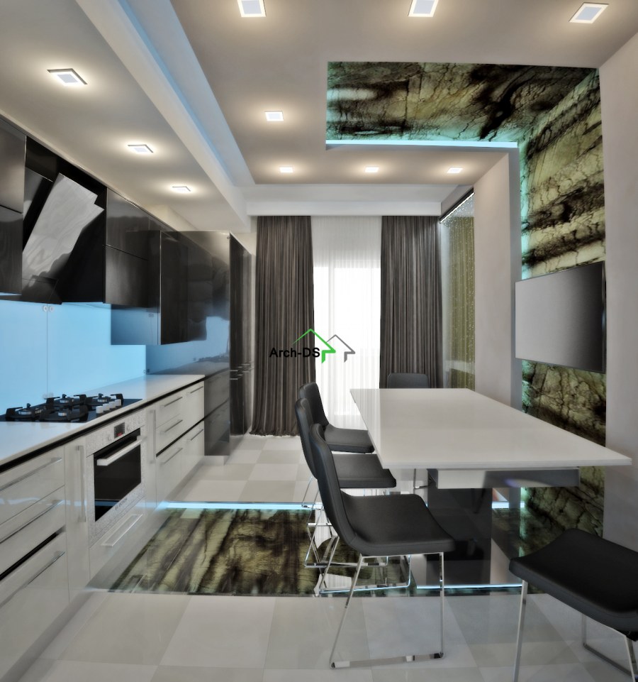 Дизайнерский проект квартиры