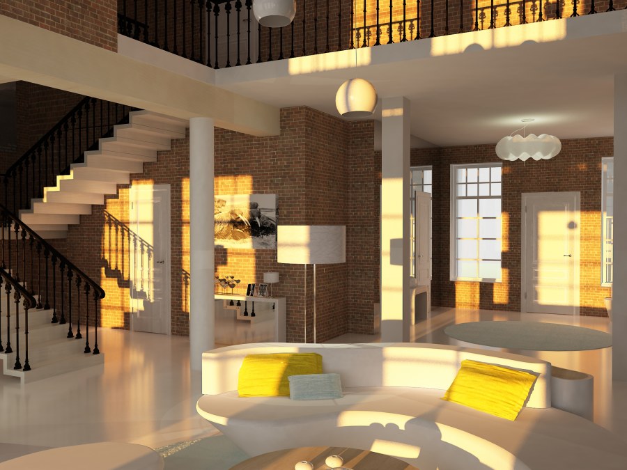 Подача интерьера