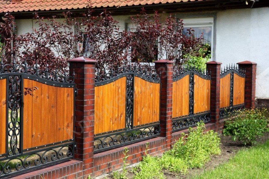 Комбинированные заборы