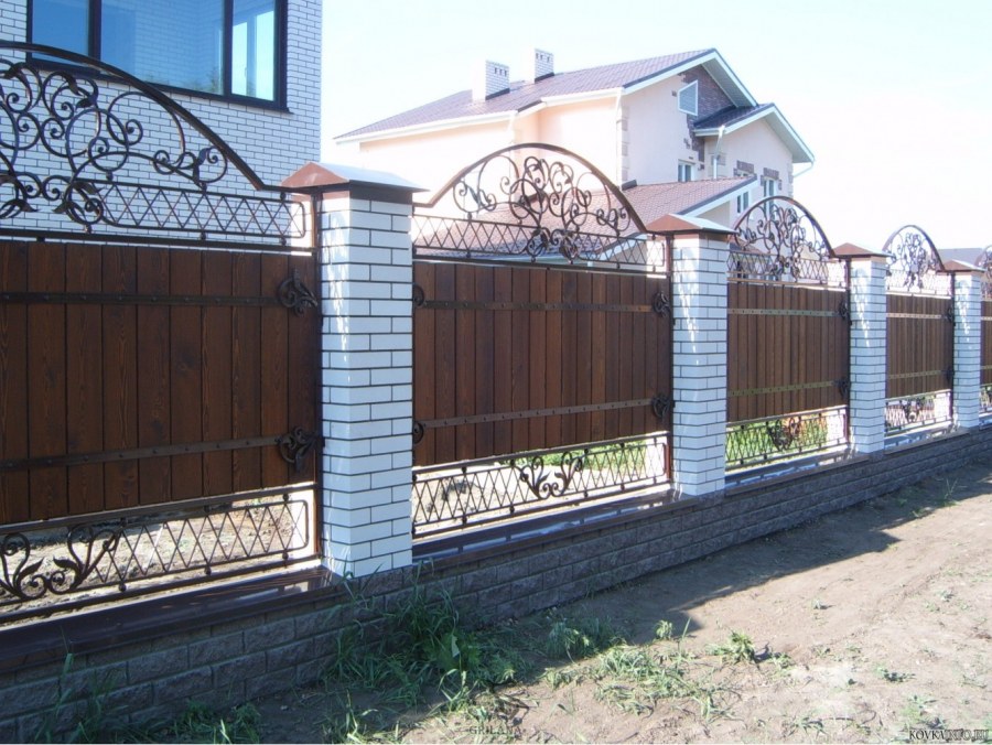 Кованый забор