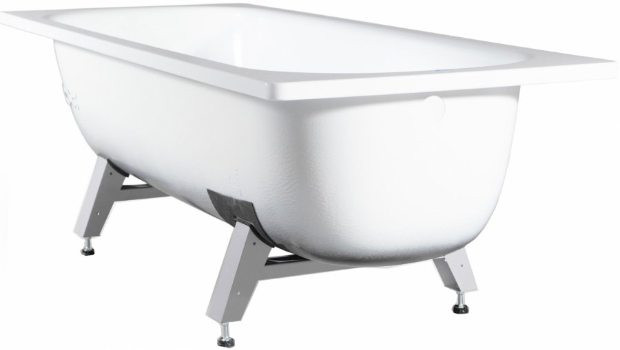 Ванна Donna Vanna белая Орхидея (01) 120x70 сталь