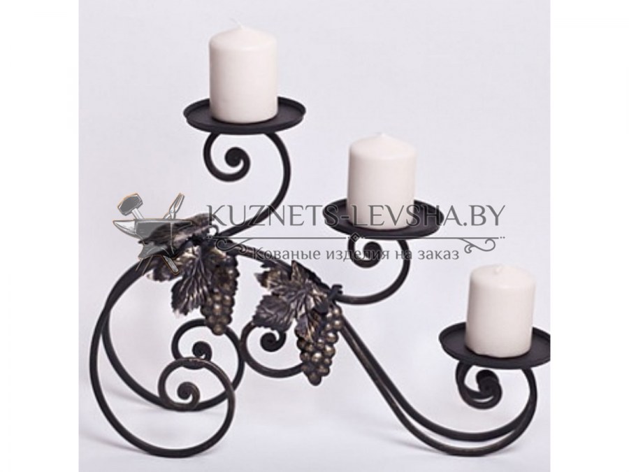 Подсвечники из металла